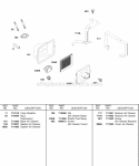 Part Location Diagram of 711955 Briggs and Stratton Base-Air Cleaner
